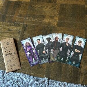 Fairyloot shatter me bookmarks